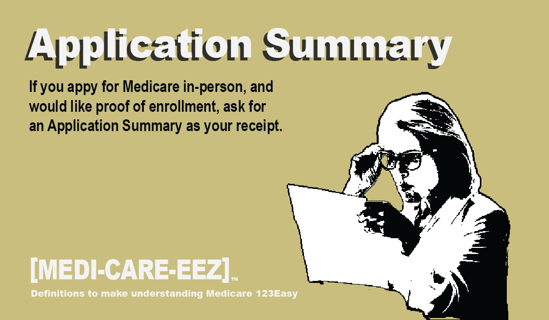 Application Summary | Medi-care-eez