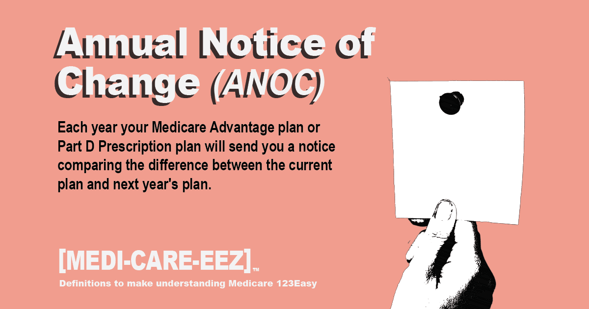 Annual Notice of Change  Medicareeez thumbnail