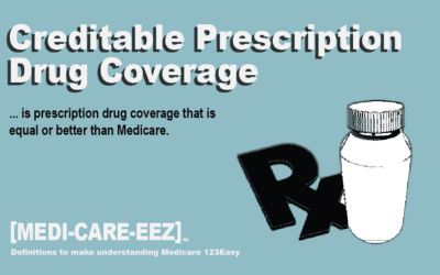 Creditable Prescription Drug Coverage | Medi-care-eez