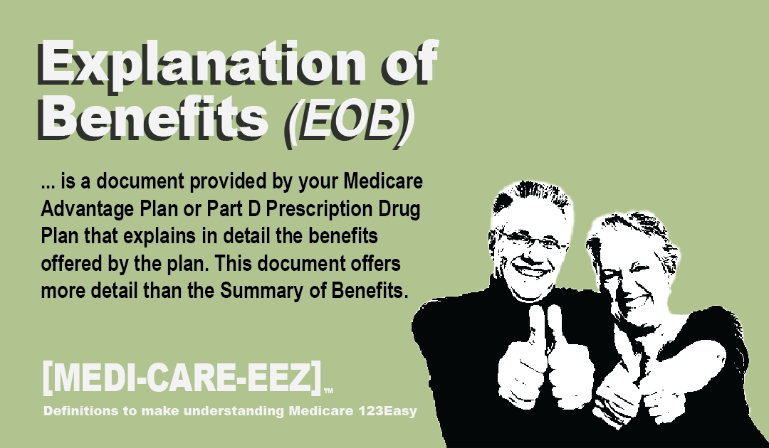 Explanation of Benefits | Medi-care-eez